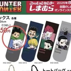 HUNTER×HUNTER しまむら　ソックス