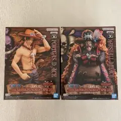 エース　ティーチ　ワンピース DXF フィギュア 2体セット ワンピース