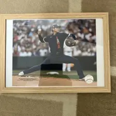 大谷翔平 A4サイズ フレーム付き写真