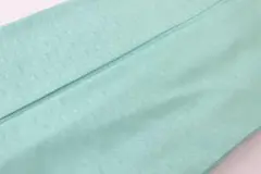 【お召】一つ紋 たすきの中に扇