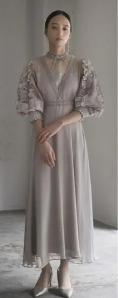 GIRL シフォンドレス