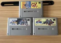 スーパーファミコンソフト ガンダム×3
