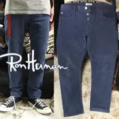 ［完売モデル］《★ RHC ★》ストレッチコーデュロイパンツ ネイビー