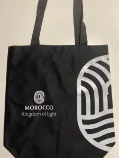 モロッコ エコバッグ ブラック