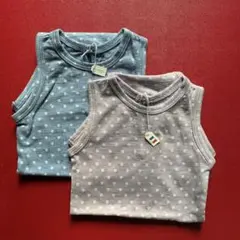 ロンパース２枚　フランス製