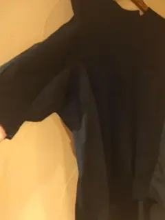 sacai サカイ ニット シャツ ブラック 異素材 セーター