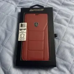 Scuderia Ferrari iPhone XS Max 本革 手帳ケース