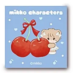 mikko 予約特典 スクエア缶バッジ ラテ