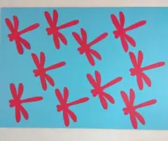 壁面飾り　秋　トンボ　画用紙