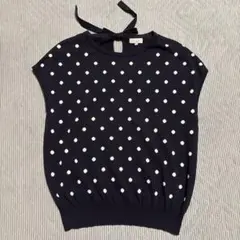 【美品】MACKINTOSH PHILOSOPHY♡ドット柄サマーニット