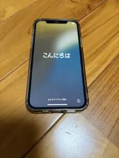 Apple iPhone 12 青 本体背面割れ動作不具合ナシ