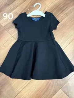 POLO RALPH LAUREN（ポロラルフローレン）ワンピース半袖　黒