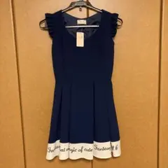 Penderie ネイビー ノースリーブ ミニワンピース　新品未使用