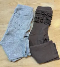 プティマイン レギンス　2点セット 90