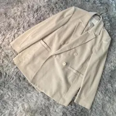良品 Ballsey ボールジー ダブルテーラードジャケット アイボリー M〜L