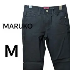 新品■マルコ ヒップアップパンツ■美尻 美脚 デニム　M　黒　完売品