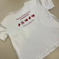 160㎝ Mezzo Piano ストロベリーTシャツ