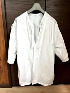 【美品】70s スウェーデン軍ホスピタルシャツ　サイズXL相当