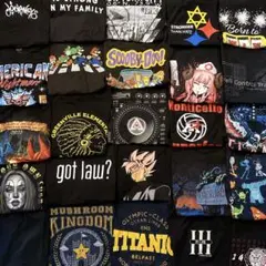 【古着卸】まとめ売り ベール 90s～00s Tシャツ 25枚アソートセット