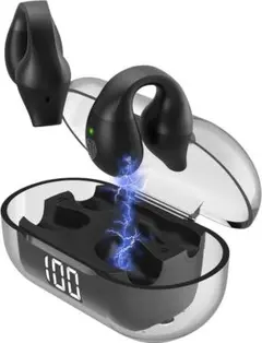 値上間近！ 限定 イヤークリップタイプ ワイヤレスイヤホン Bluetooth