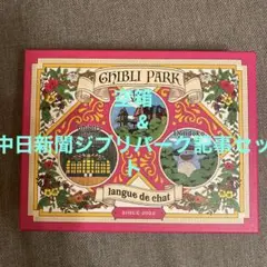ジブリパーク 空箱u0026中日新聞ジブリパーク記事 セット