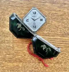 SEIKO トラベルクロック17石 懐中時計風 ヴィンテージ　動作未確認