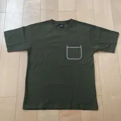 エドウィン　EDWIN カーキ　メンズ　半袖Tシャツ