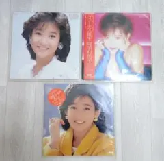 岡田有希子 レコード 3枚セット