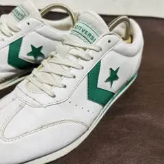 Converse コンバース　スニーカー　クイックスター　白 緑 23.5㎝