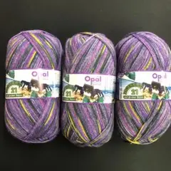 NEW オパール毛糸　レーゲンヴァルト 21 3玉セット