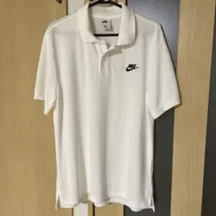 Nike NIKE ホワイト ポロシャツ M