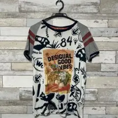 Desigual 恐竜プリント Tシャツ 13-14サイズ