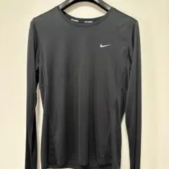 Nike 長袖ランニングシャツ ブラック