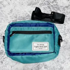 【新品】 ショルダーバック 斜めかけ ナイロン 緑 グリーン メンズ レディース