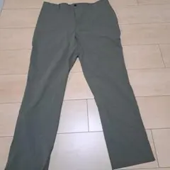 TRANS CONTINENTS カーキ スラックス 46 (M)