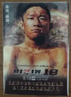 RIZIN ポテトスティックカード　堀口恭司