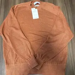 TOMORROWLAND tricot オレンジ ニットセーター S