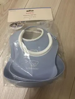 BABYBJÖRN お食事エプロン 2枚セット ブルー