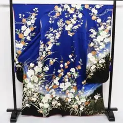 2365★成人式振袖 華やかな花模様の金彩友禅 振袖 着物