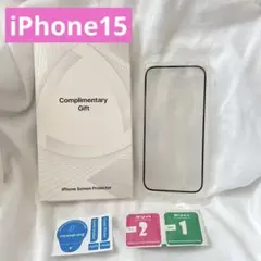 ⭐️Andobil iPhone15 用 ガラスフィルム 液晶保護フィルム