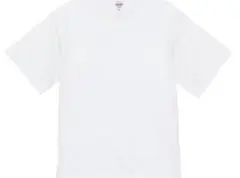 オーガニックコットン Tシャツ XL ホワイト