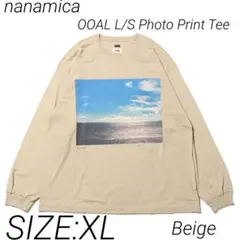 新品 nanamica OOAL L/S Photo Print Tee XL