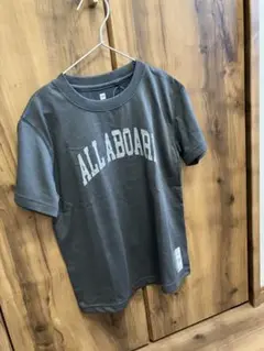 新品◆ALLABOARD グレー Tシャツ 140 くーるっち　男の子