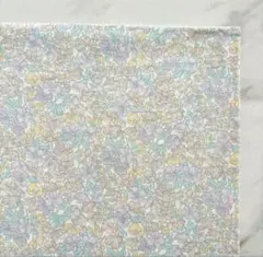 C&S リバティ　コリアス　パープル系　生地幅×30cm タナローン