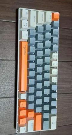HYSD メカニカルキーボード オレンジグレー