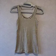 AZUL by moussy ボーダータンクトップ Mサイズ