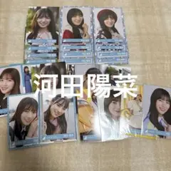 河田陽菜 生写真 コンプ他24枚 日向坂46
