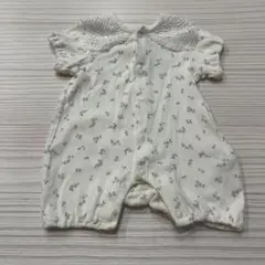 バースデイ mamaraku 花柄ロンパース　50-60
