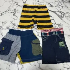 ズボン　パンツ　80cm 3点セット　まとめ売り　ベビー　キッズ
