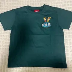 PEZ ペッツ ダークグリーン Tシャツ 120サイズ トップス 半袖 新品